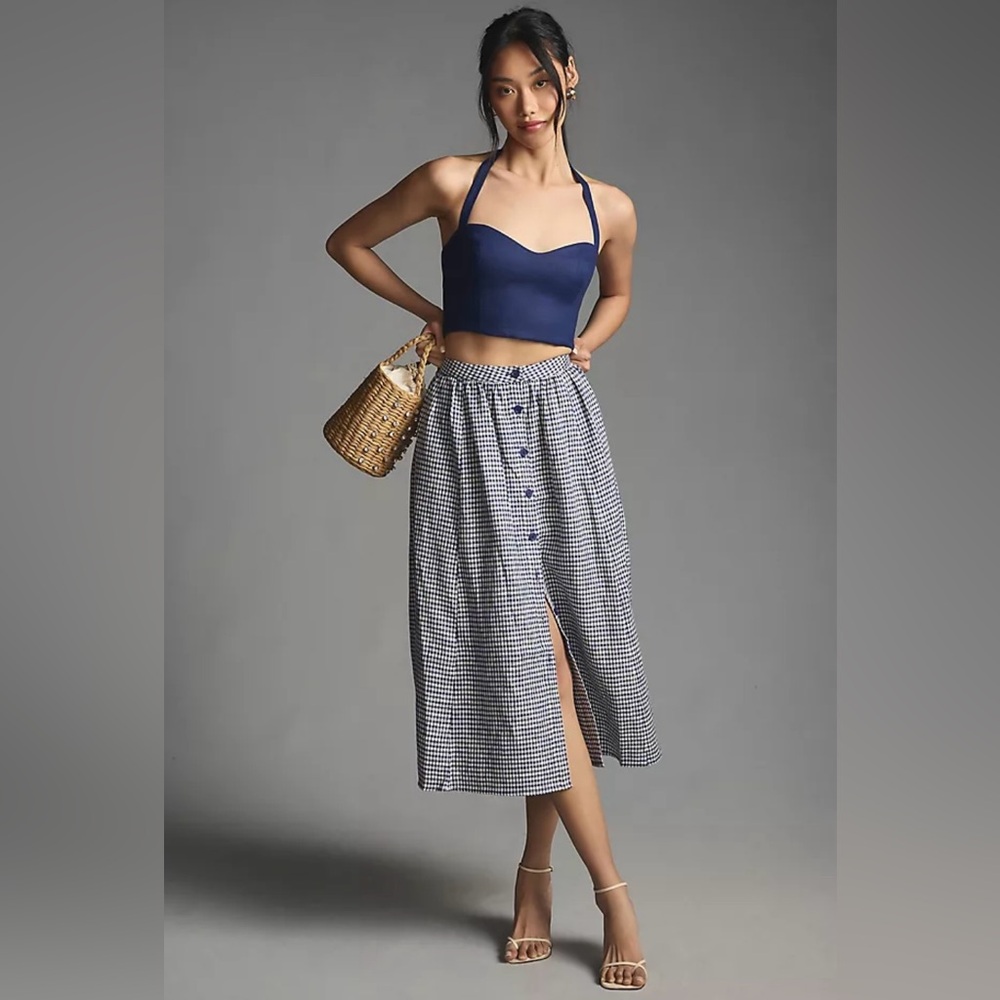 Reformation Orzo Linen Two Piece Set